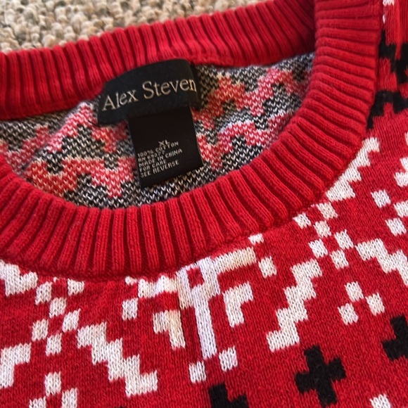 Ugly Christmas Sweater with Sloth - Picture 3 of 4